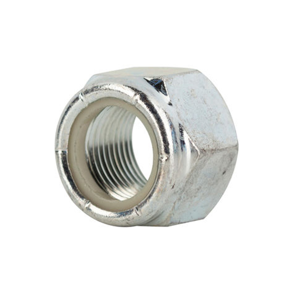 Fastenal 1/2-Inch-13 Grade 2 Zinc Finish NE Steel Nylon Insert Lock Nut (25-Pack) from Columbia Safety